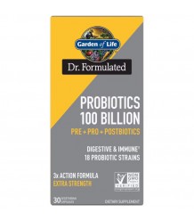 Dr. Formulated Probiotics - 100 miliard CFU - 30 kapslí